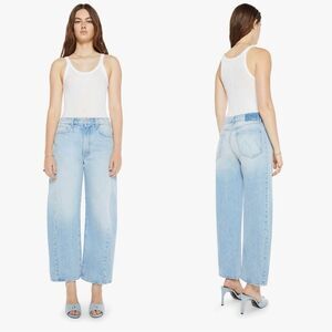 NWT MOTHER SUPERIOR The Full Pipe Flood in “Back Pedal” light wash